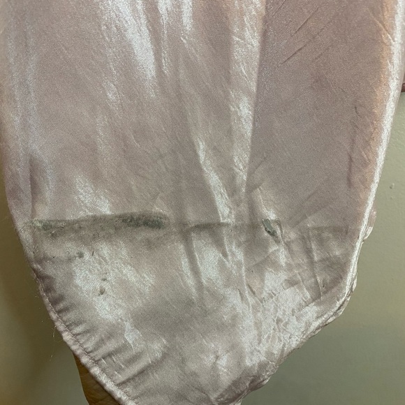 Topshop one shoulder satin pink dress size 4 - Picture 7 of 11